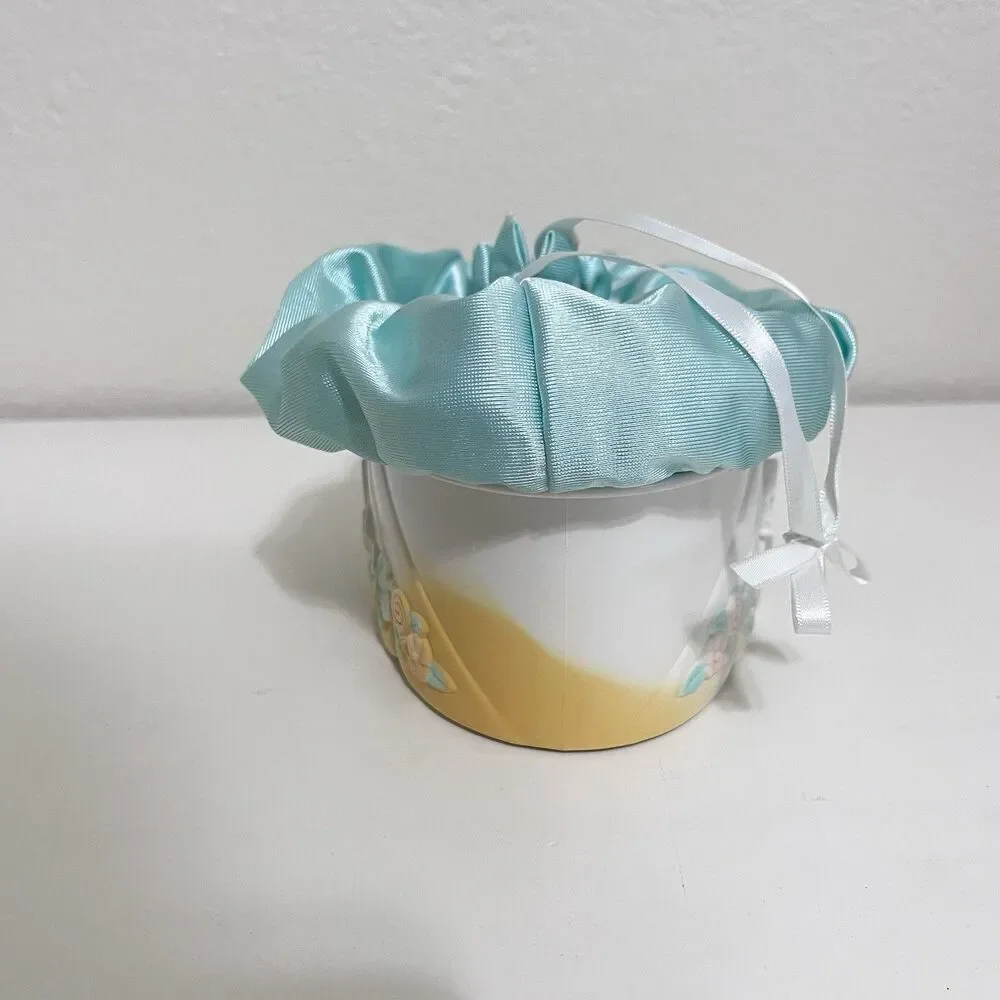 Vintage Cabbage Patch Kids Doll Magic Nursery Cradle Carriage Green Set 1998